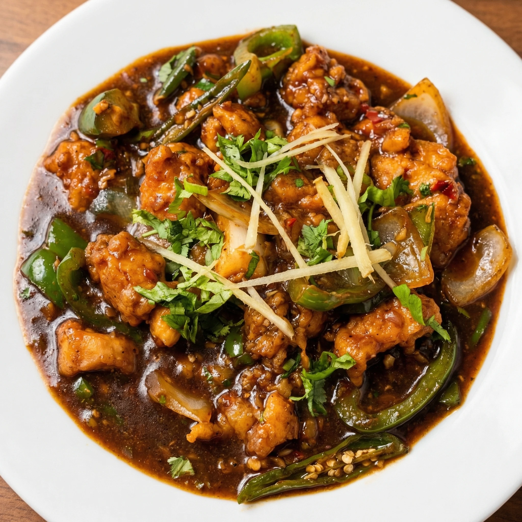 Chilli Chicken at Indian Ocean Restaurant in Calgary SE