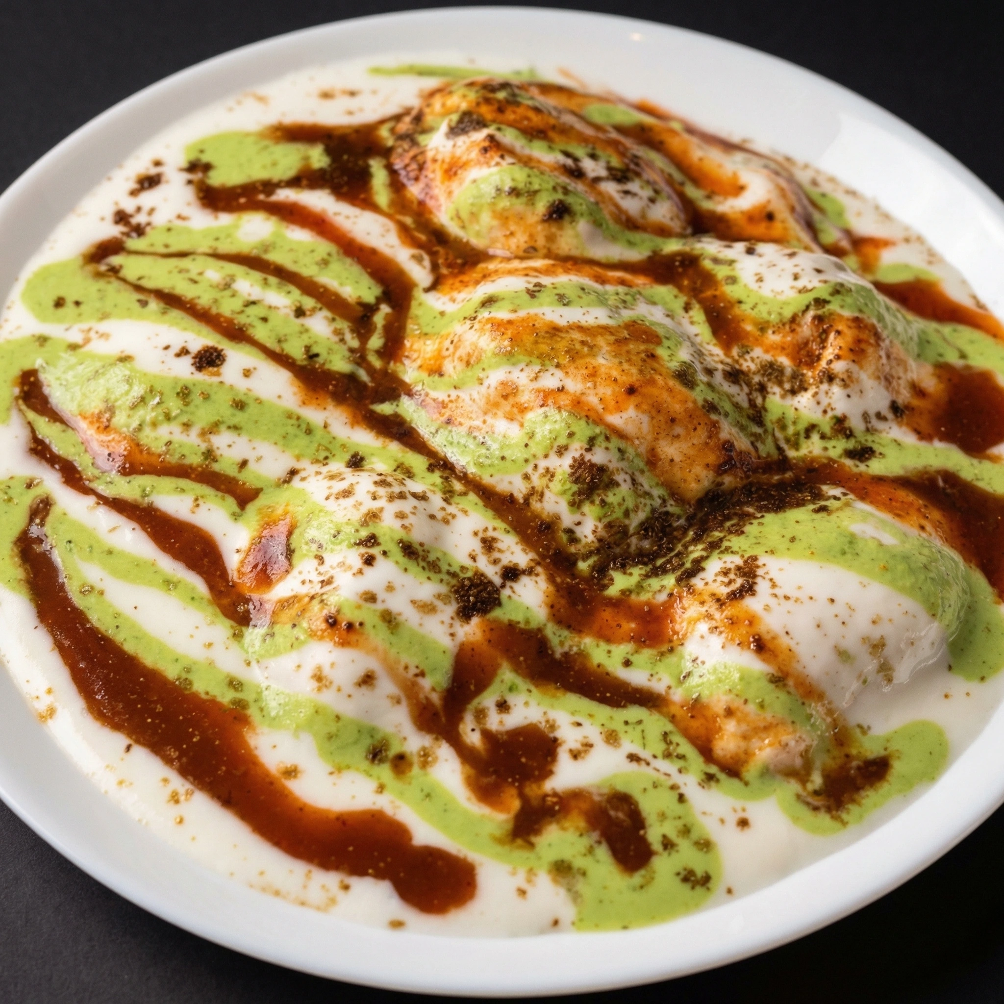 Dahi Bhalle at Indian Ocean Restaurant in Calgary SE